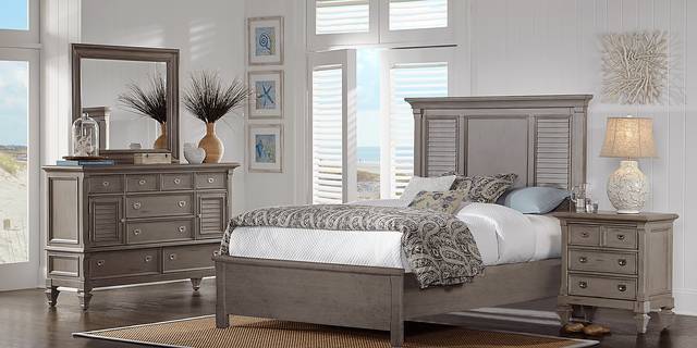 Belmar Gray 5 Pc King Bedroom - Thumbnail - Image 2