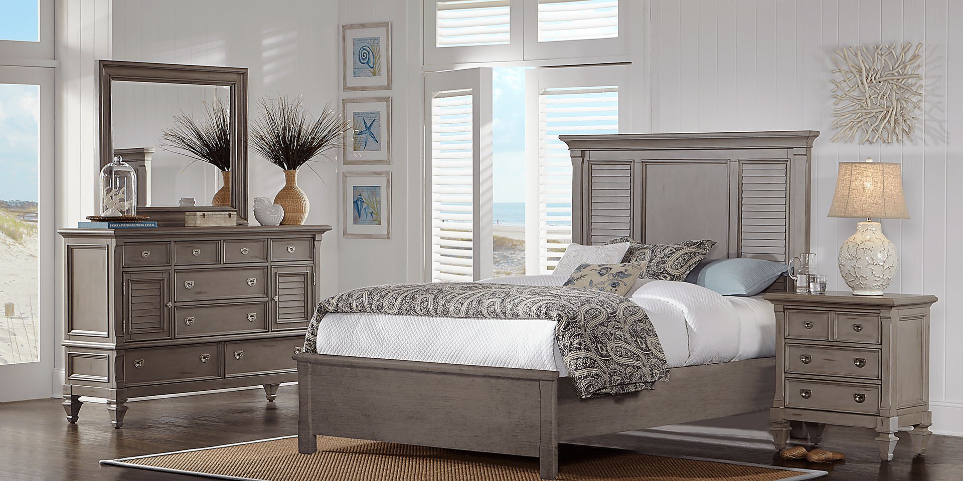 Belmar Gray 3 Pc Queen Bed - Image 3