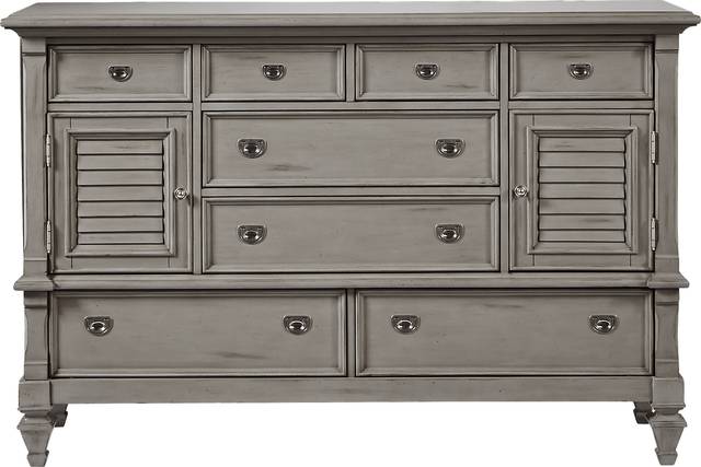 Belmar Gray 5 Pc Queen Bedroom - Thumbnail - Image 4