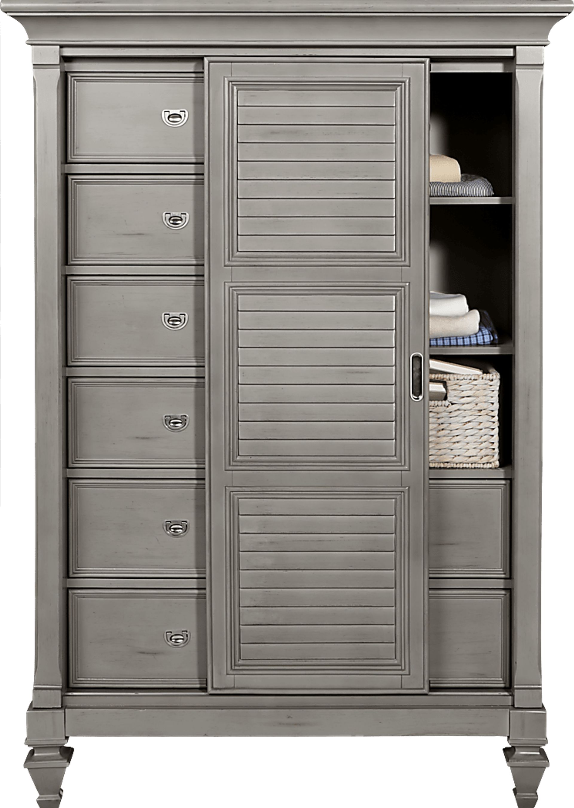 Belmar Gray Gentleman's Chest - Image 2