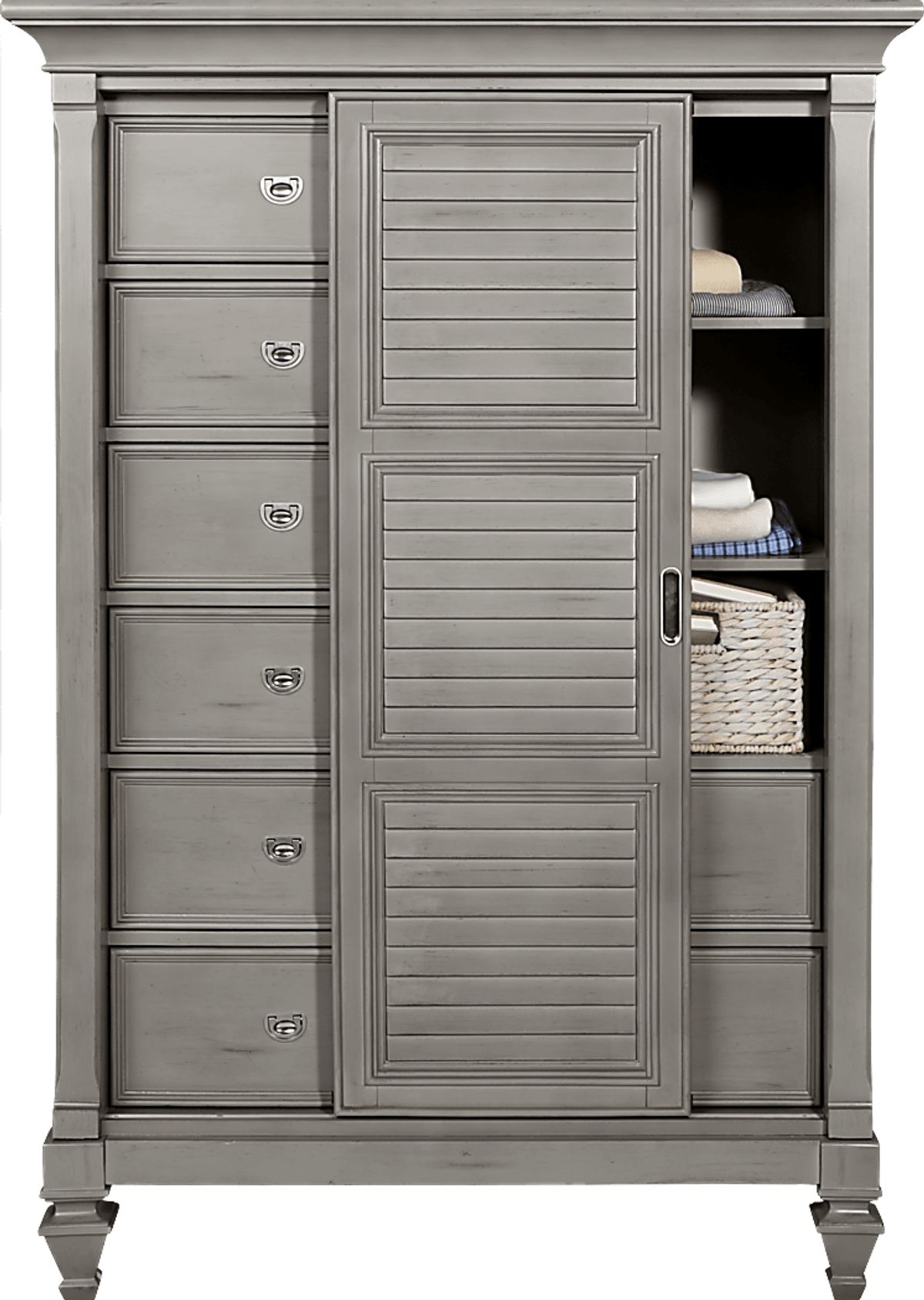 Belmar Gray Gentleman'S Chest Rooms to Go