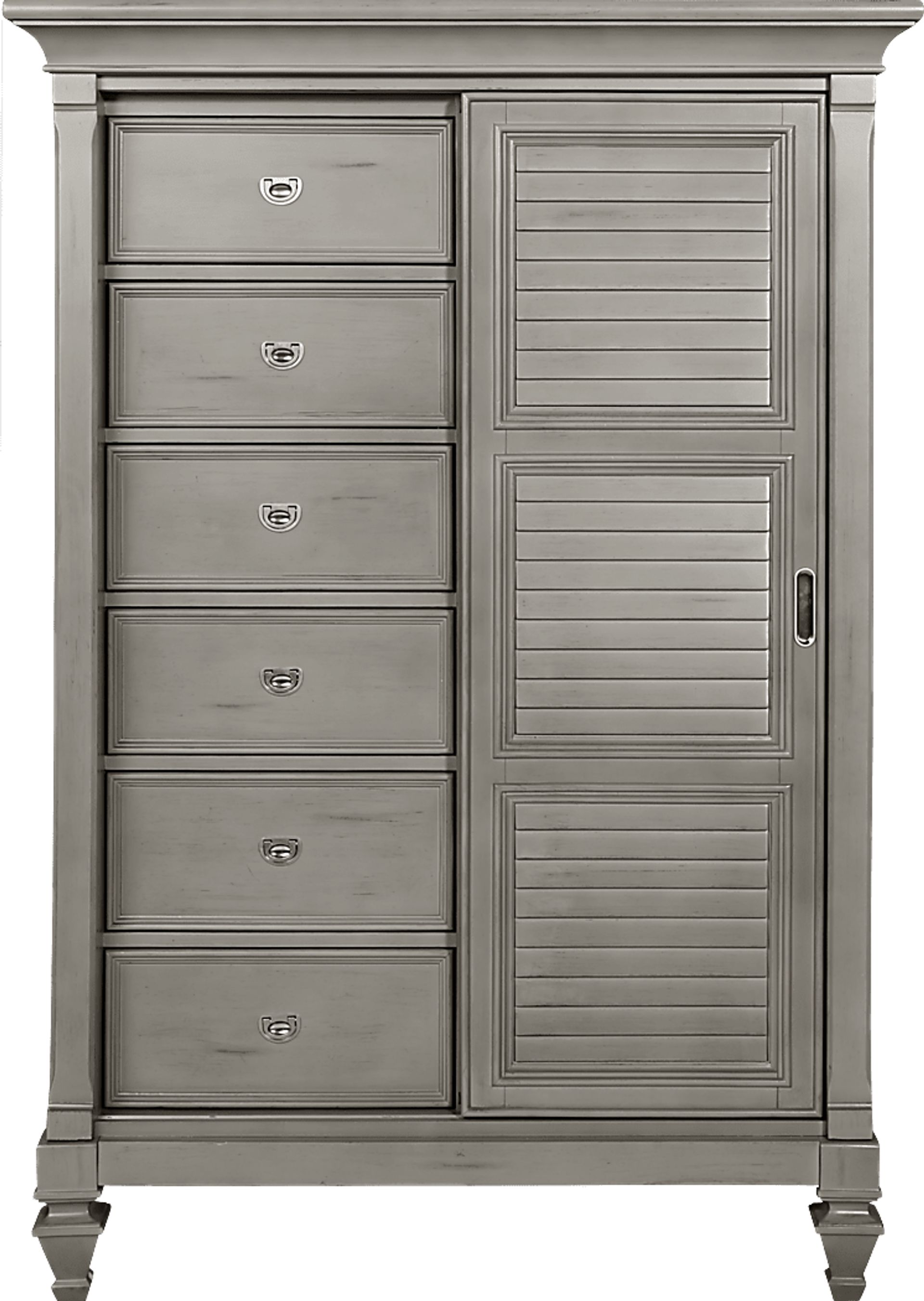 Belmar Gray Gentleman's Chest - Image 1