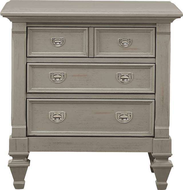 Belmar Gray Nightstand - Thumbnail - Image 1