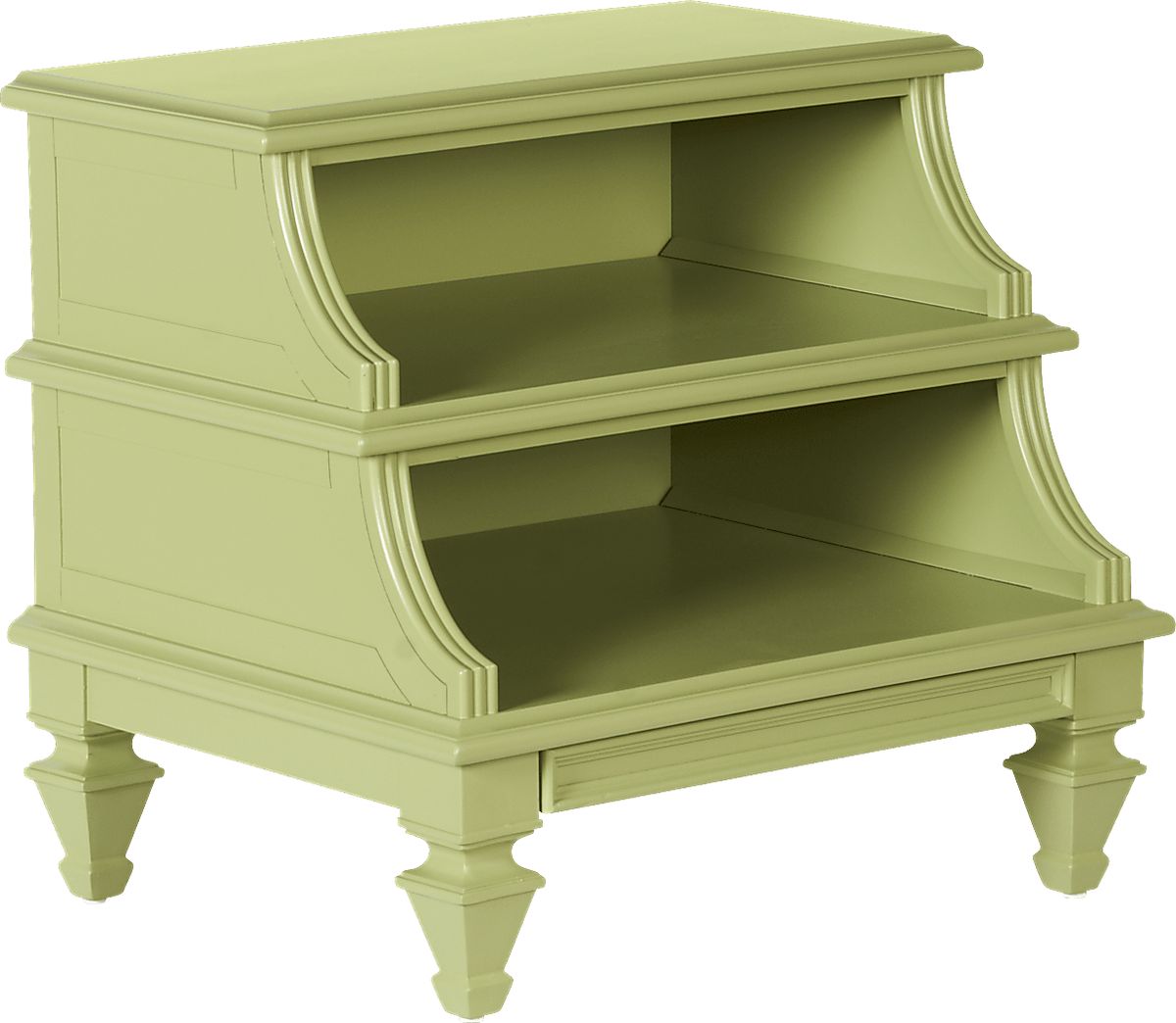 Belmar Green Colors Step Nightstand Rooms to Go