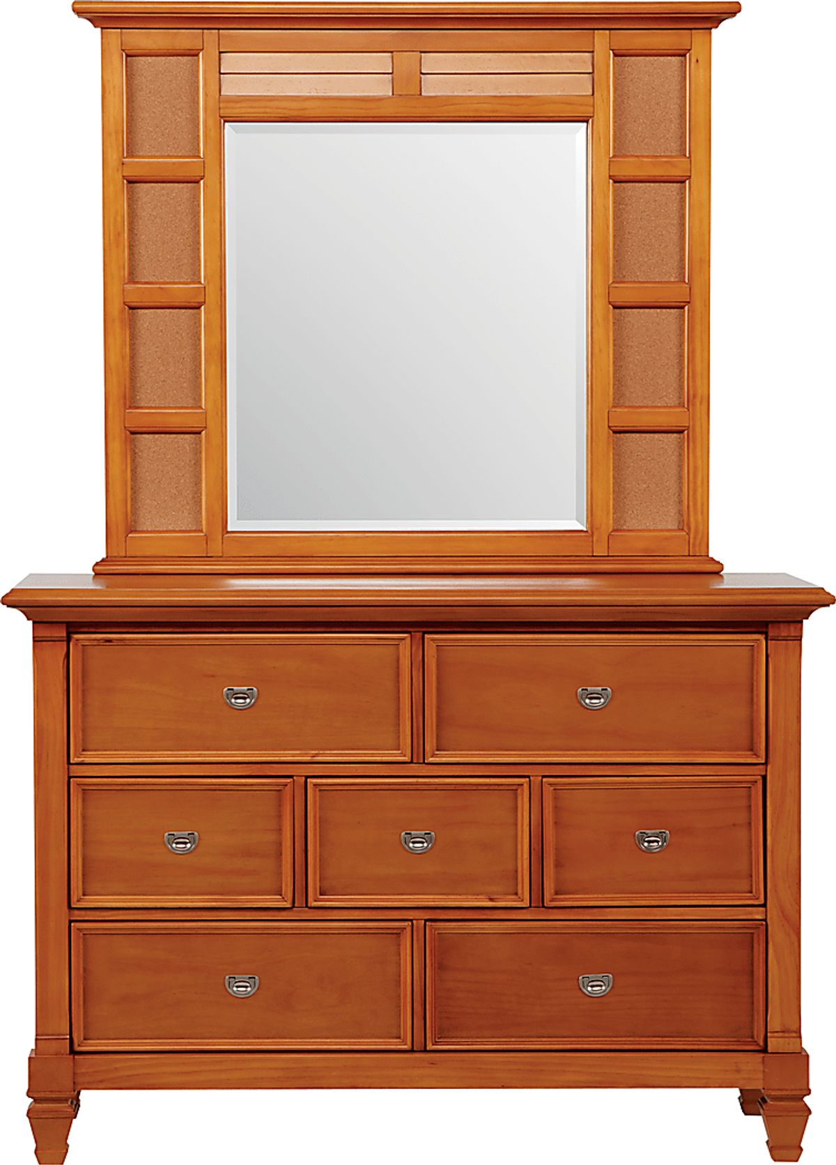 Belmar Pine Dresser Mirror Set Rooms to Go