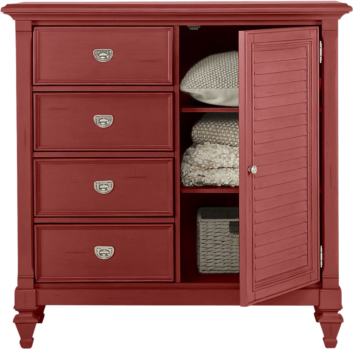 Belmar Red Bureau Rooms To Go