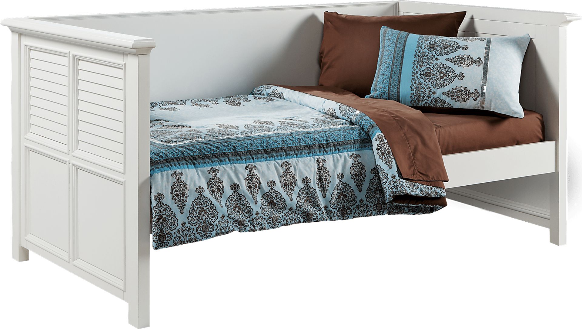 Belmar White 3 Pc Twin Daybed - Image 1