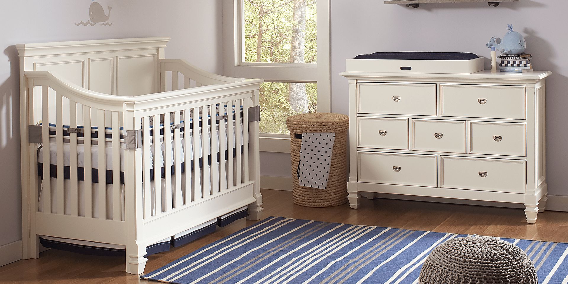 Belmar White 4 Pc Nursery - Image 1