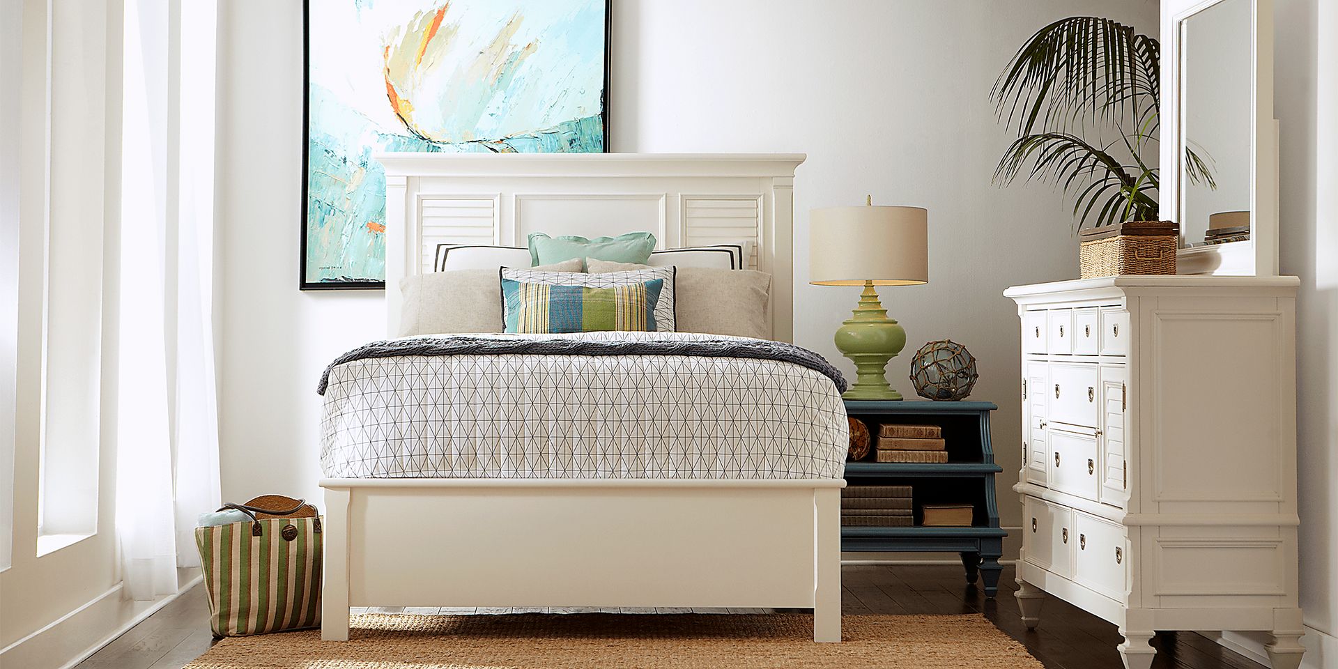 Belmar White 5 Pc King Bedroom - Image 1