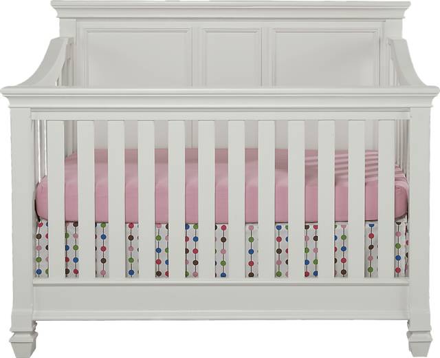 Belmar White Crib - Thumbnail - Image 1