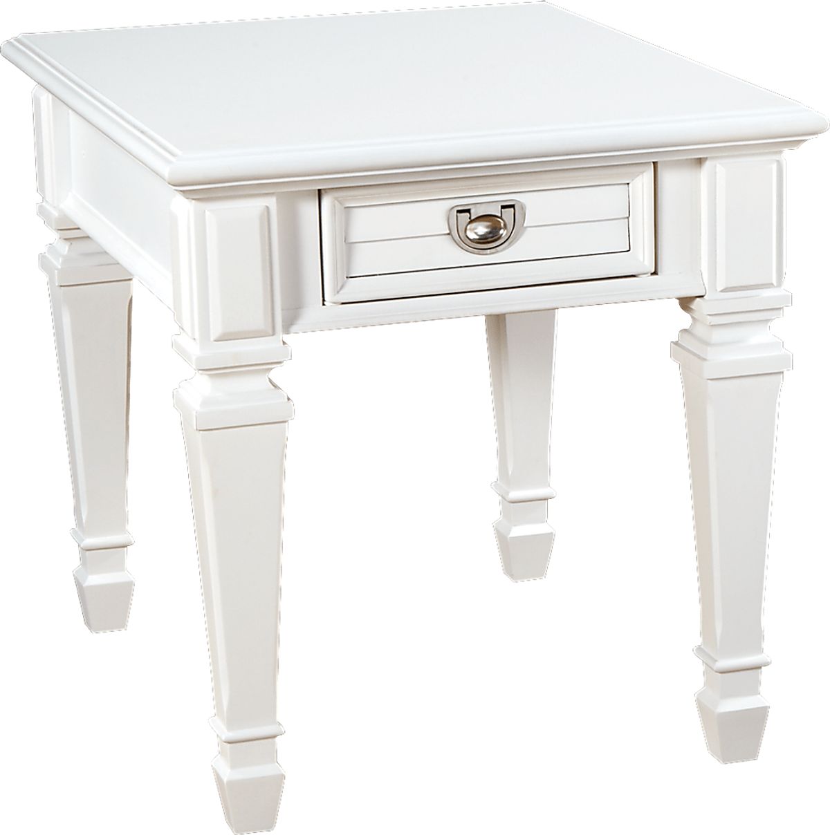 Belmar White Colors,White End Table Rooms to Go