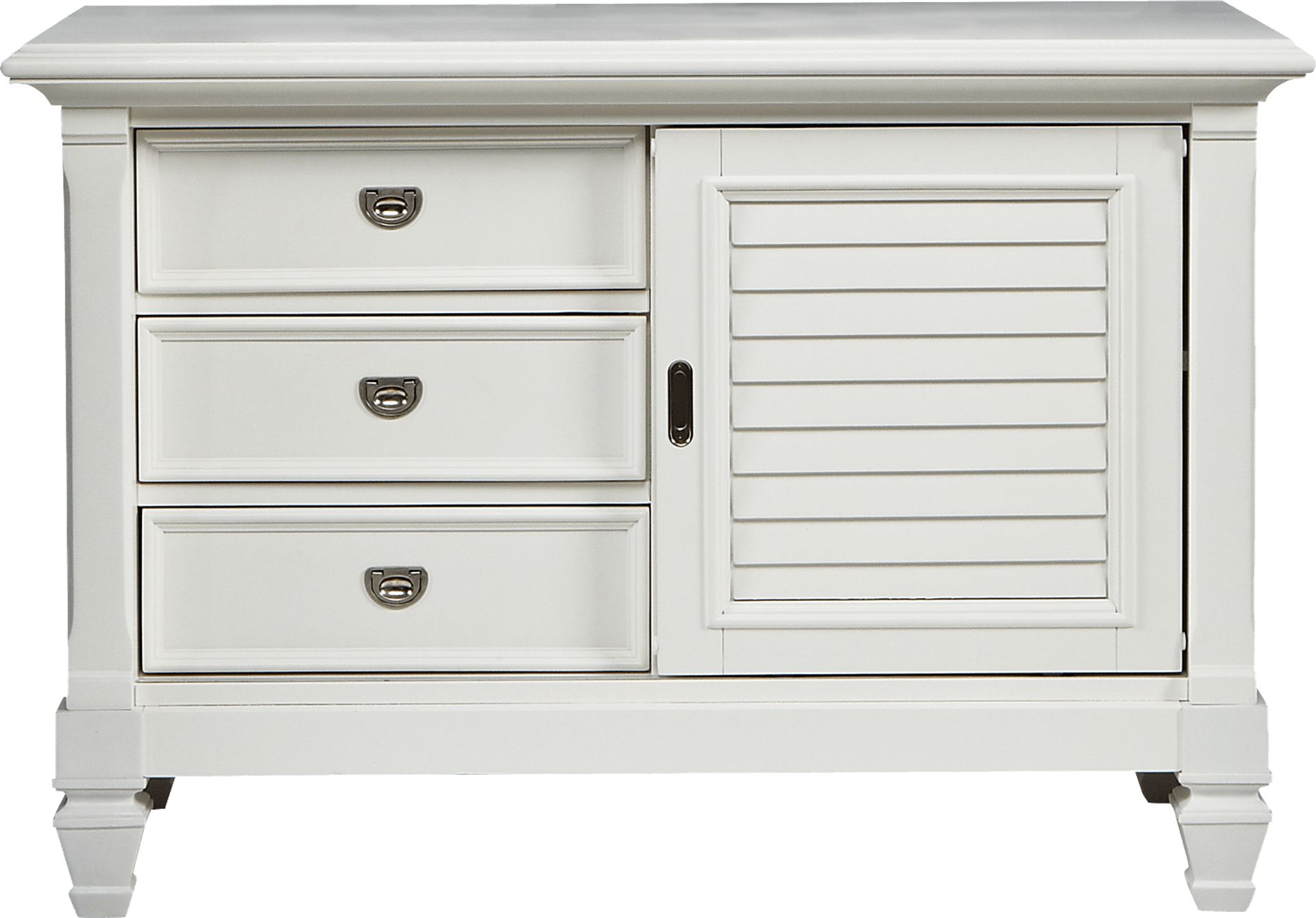Belmar White Entertainment Center - Image 1
