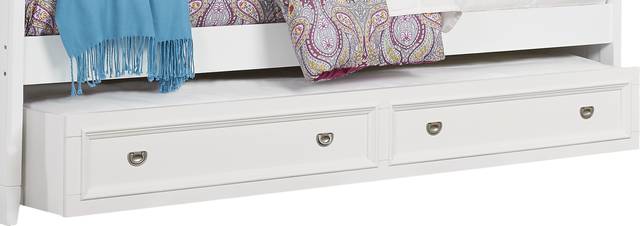 Belmar White Twin Storage Trundle - Thumbnail - Image 1