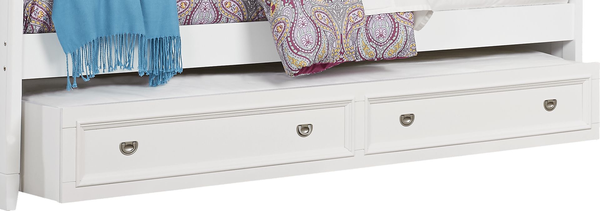 Belmar White Twin Storage Trundle - Image 1