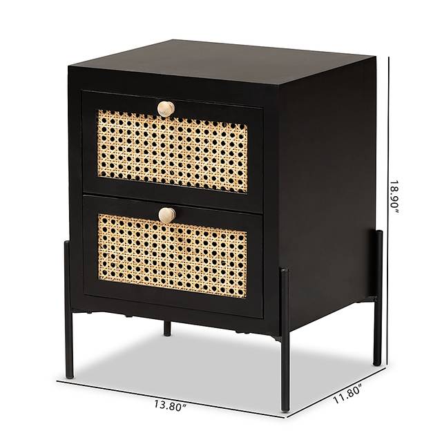 Belmead Black Nightstand - Thumbnail - Image 10