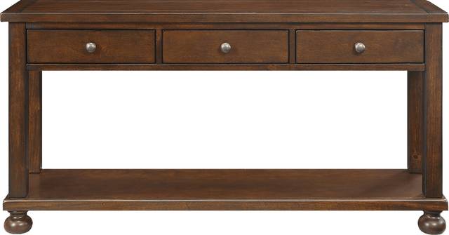 Belmont Brown Console Table - Thumbnail - Image 2