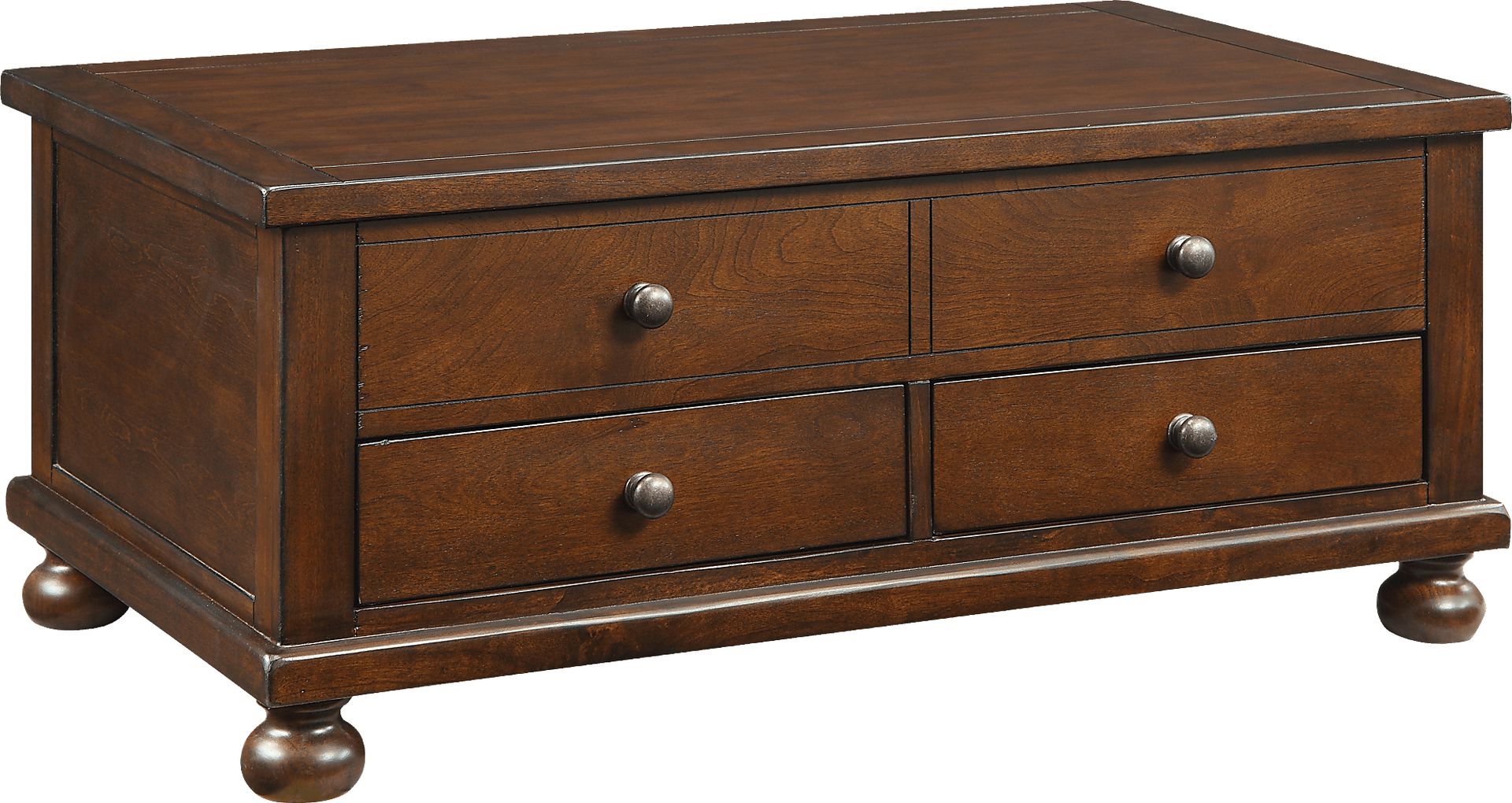 Belmont Brown Lift Top Cocktail Table - Image 1