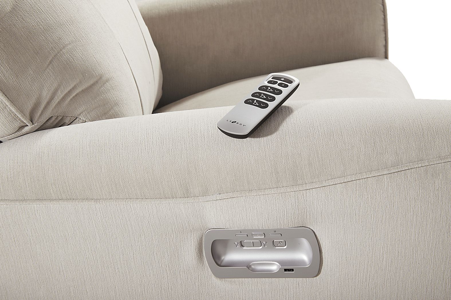 Belmont III Dual Power Recliner - Thumbnail 5