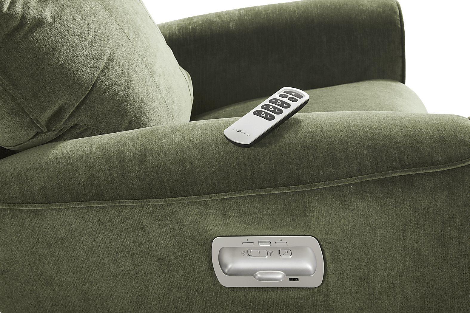 Belmont III Dual Power Recliner - Thumbnail 2