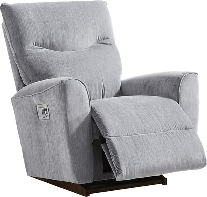 La-Z-Boy Belmont III Slate Blue Dual Power Recliner