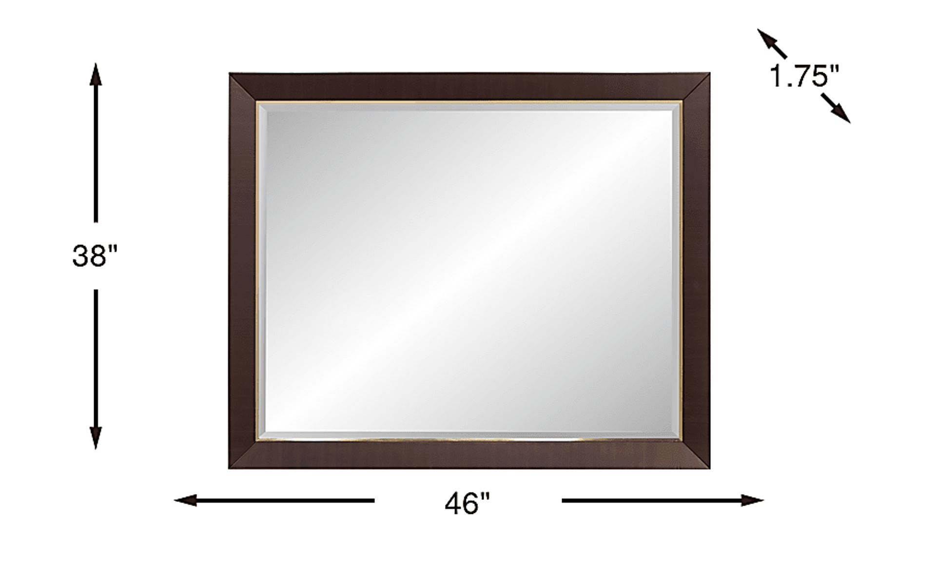 Dimension Image. Please refer to the Dimension Tab on this page for dimension details.