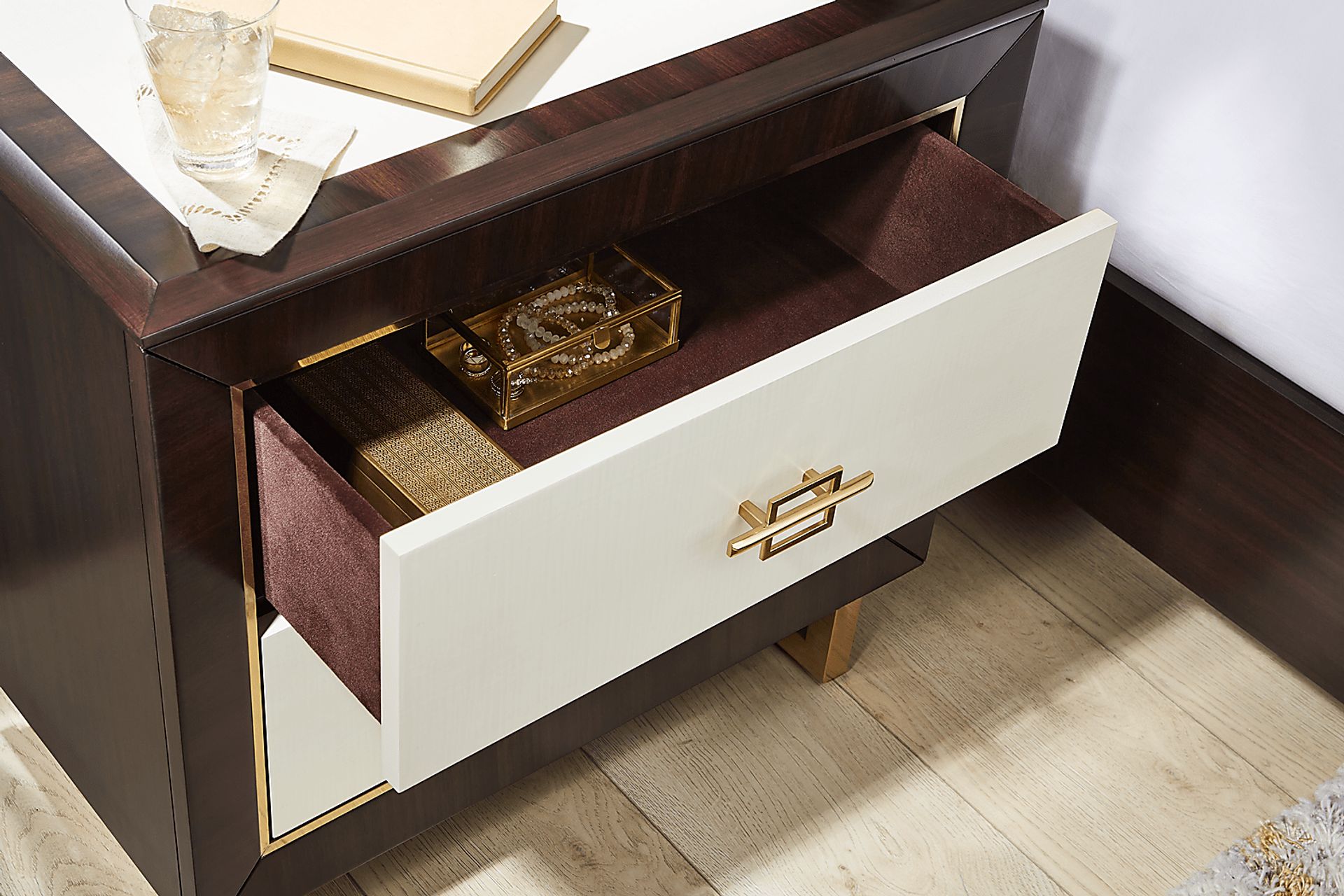 Belmont Place Espresso Nightstand - Image 3