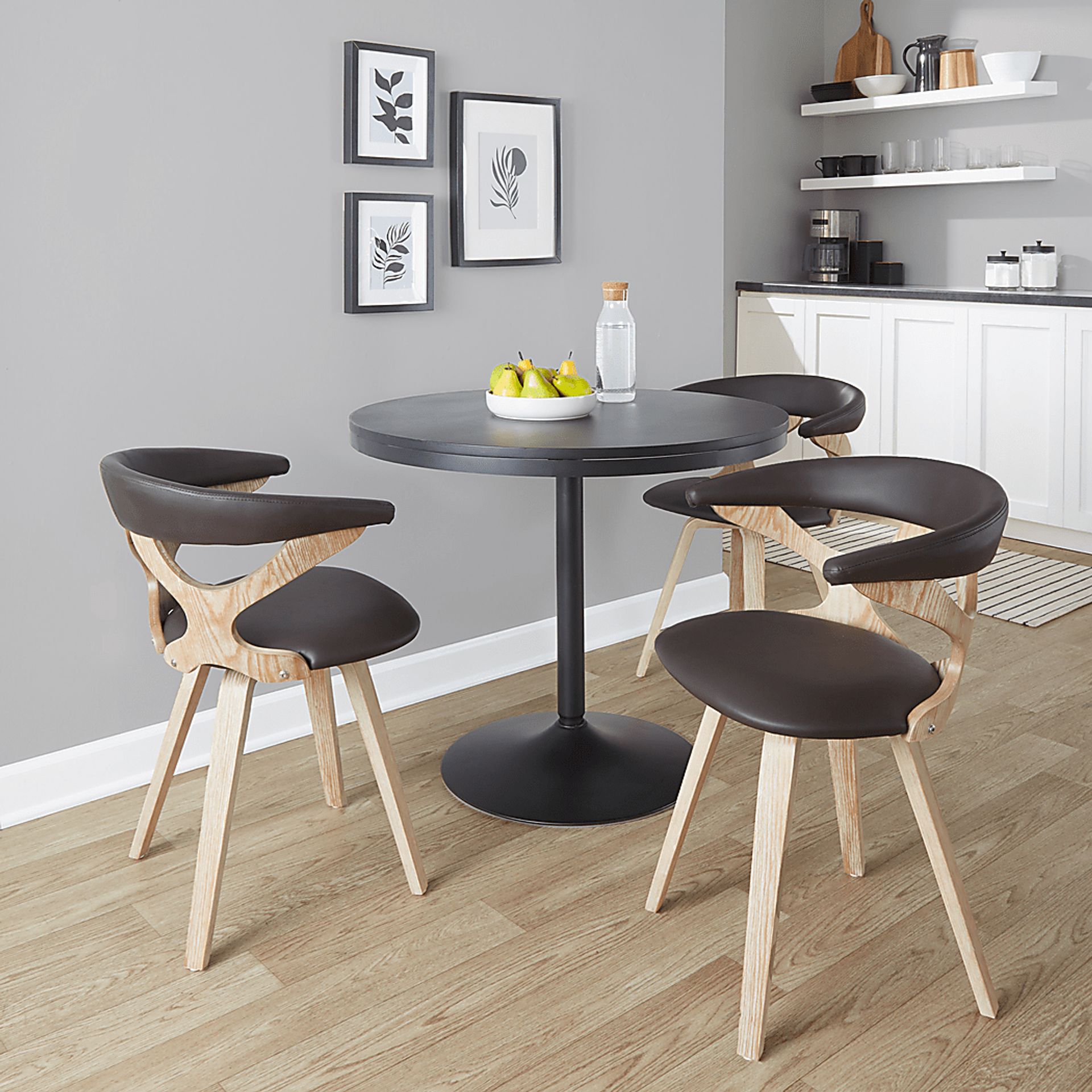 Belnera III Brown Side Chair - Image 2