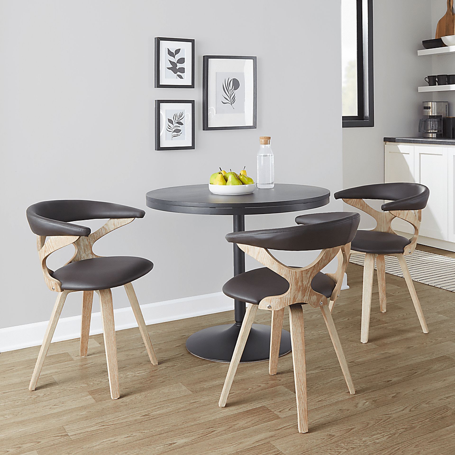 Belnera III Brown Side Chair - Image 3
