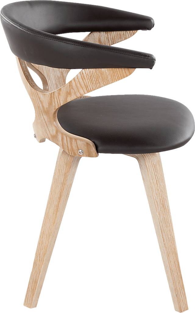 Belnera III Brown Side Chair - Thumbnail - Image 4