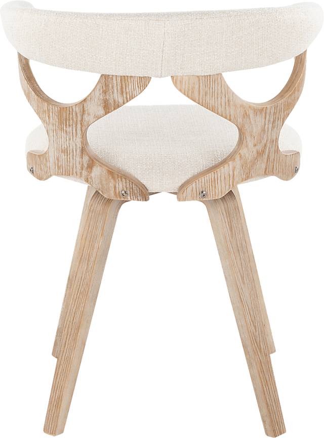 Belnera III Cream Side Chair - Thumbnail - Image 5