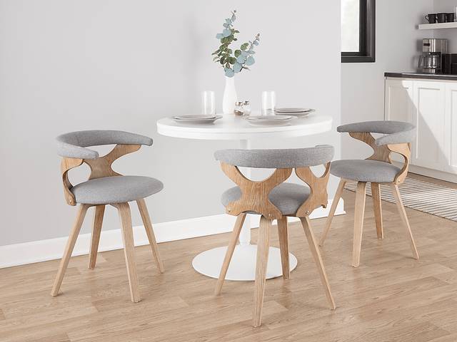 Belnera III Gray Side Chair - Thumbnail - Image 2