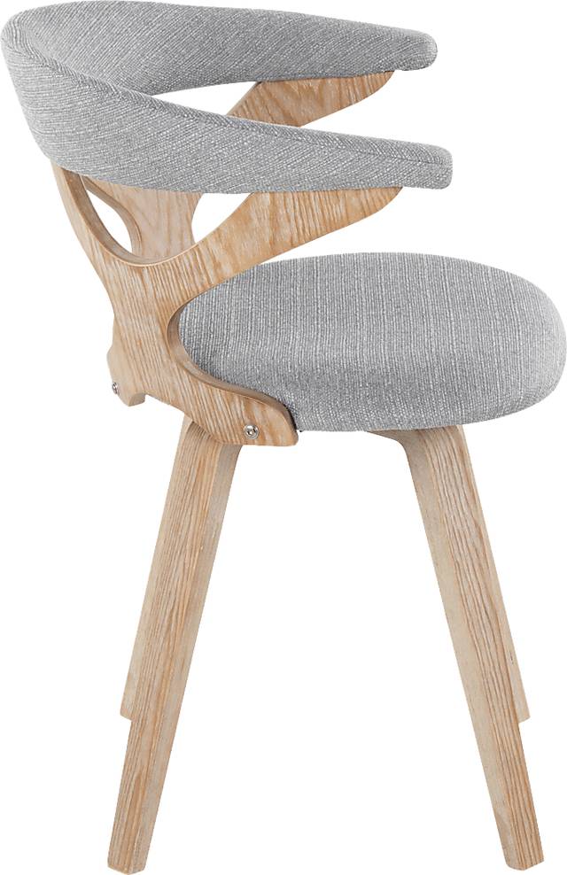 Belnera III Gray Side Chair - Thumbnail - Image 3