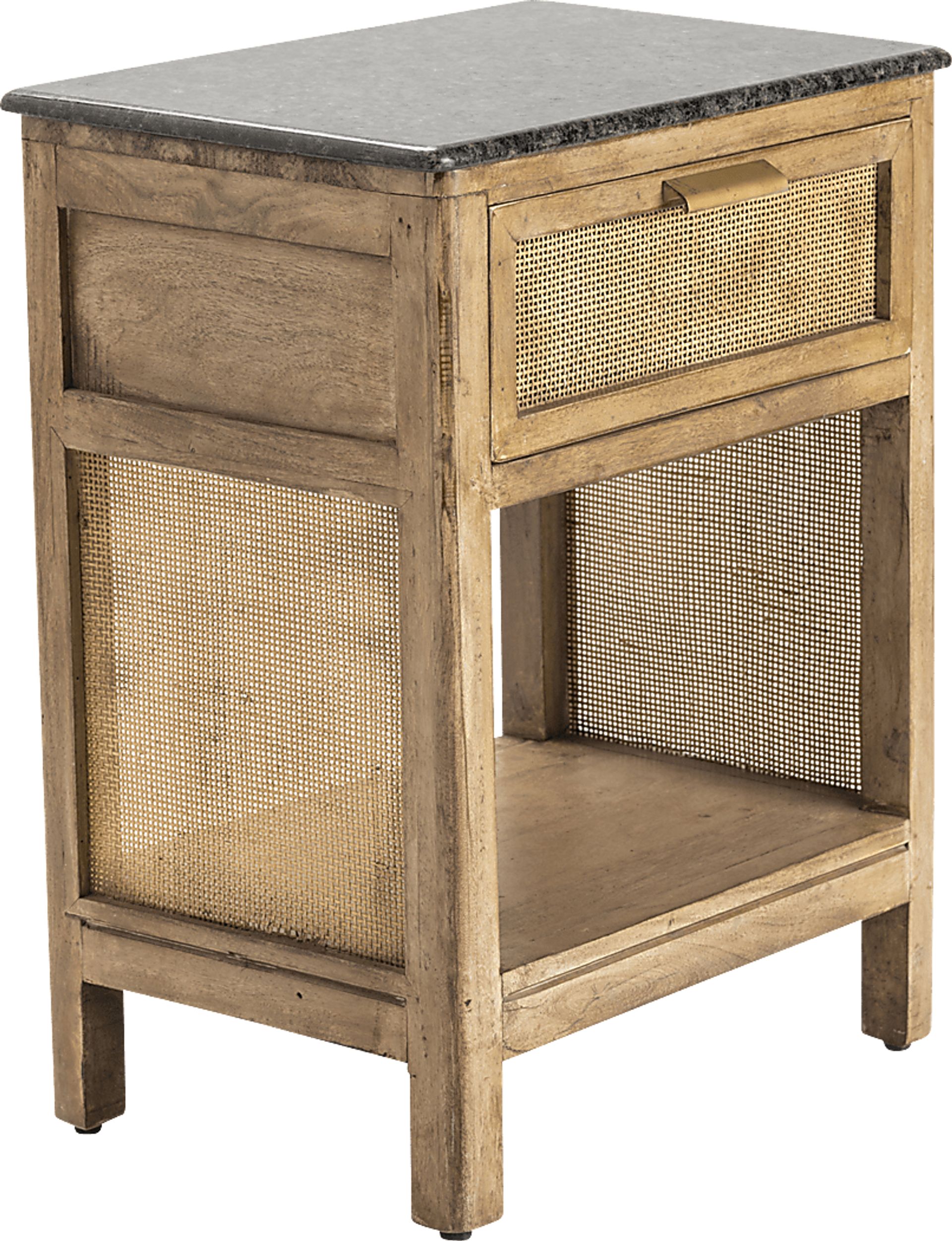 Belnhiem Brown End Table - Image 1