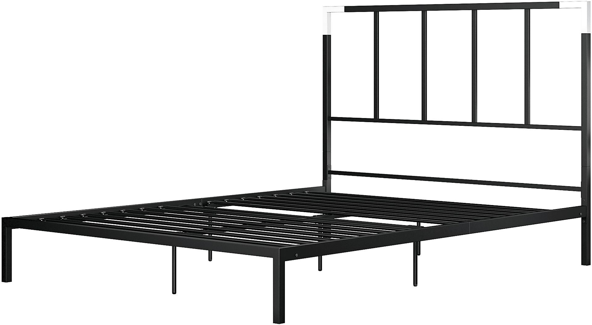 Beloak Black Queen Platform Bed - Image 2