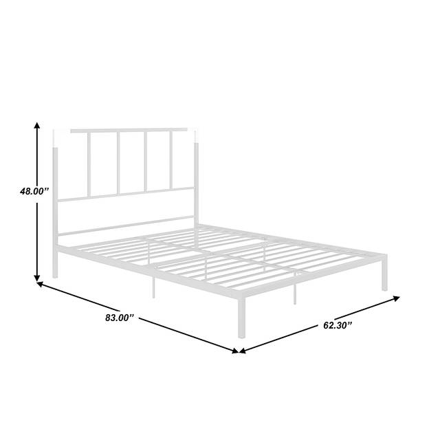 Beloak Black Queen Platform Bed - Thumbnail - Image 9