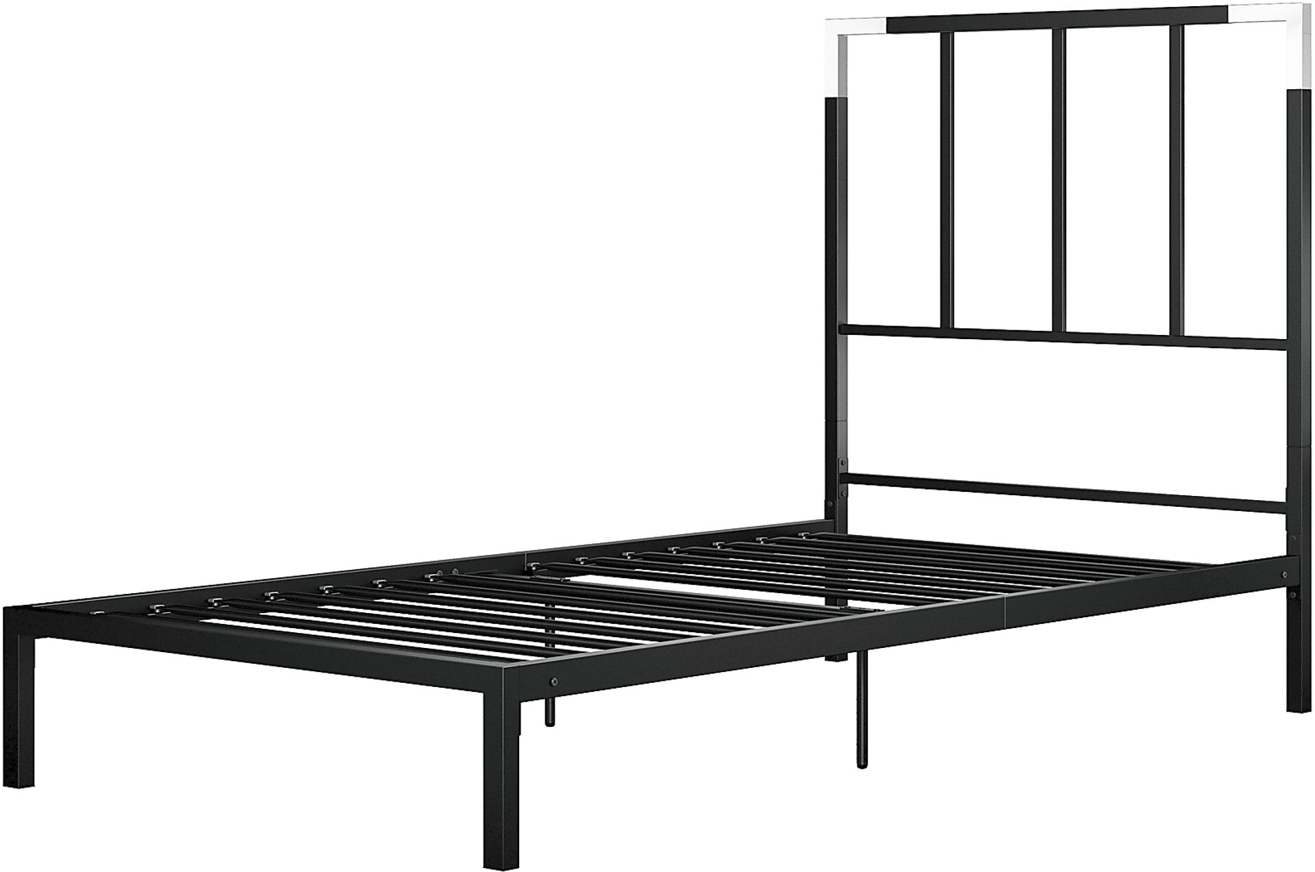 Beloak Black Twin Platform Bed - Image 3