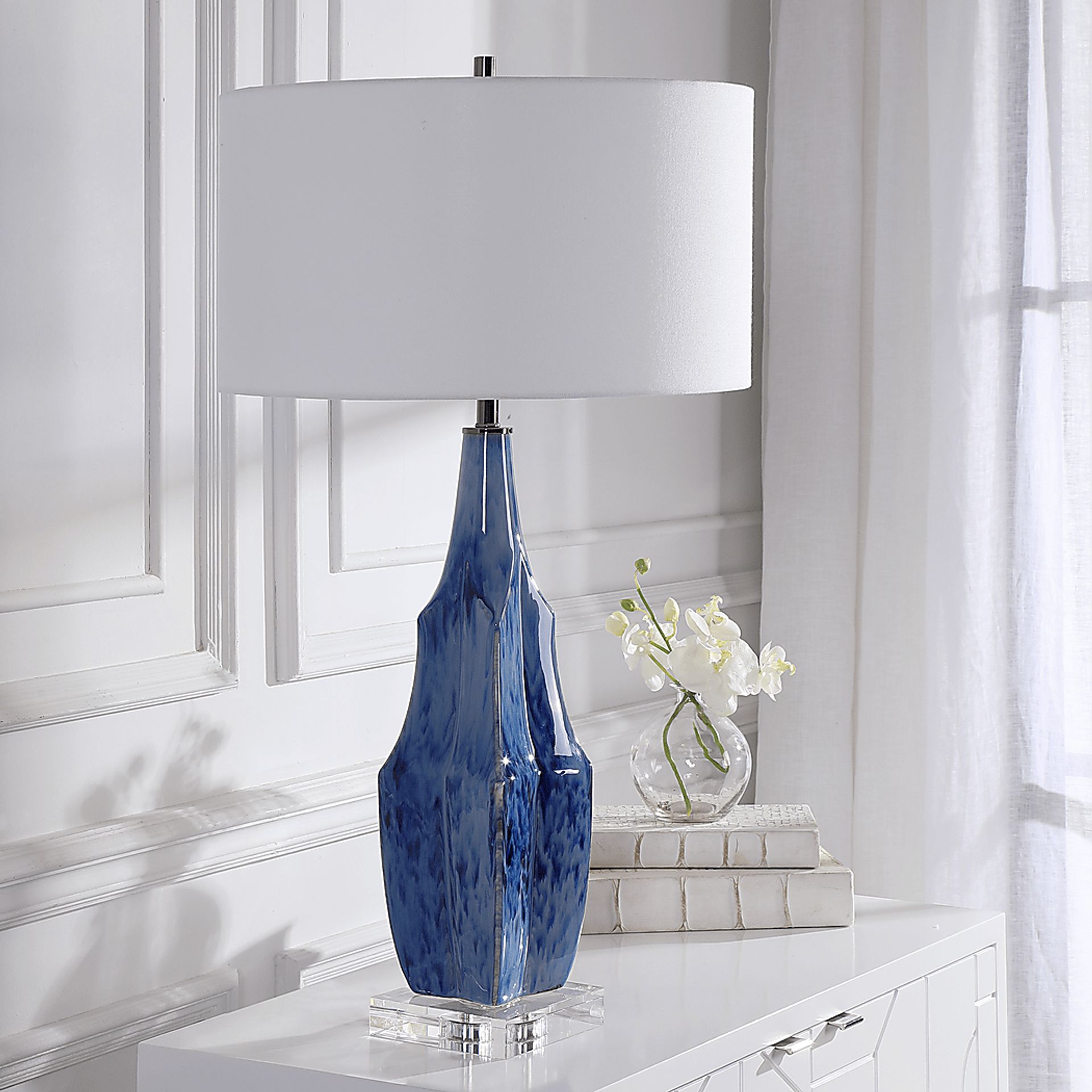 Beloit Place Indigo Lamp - Image 6