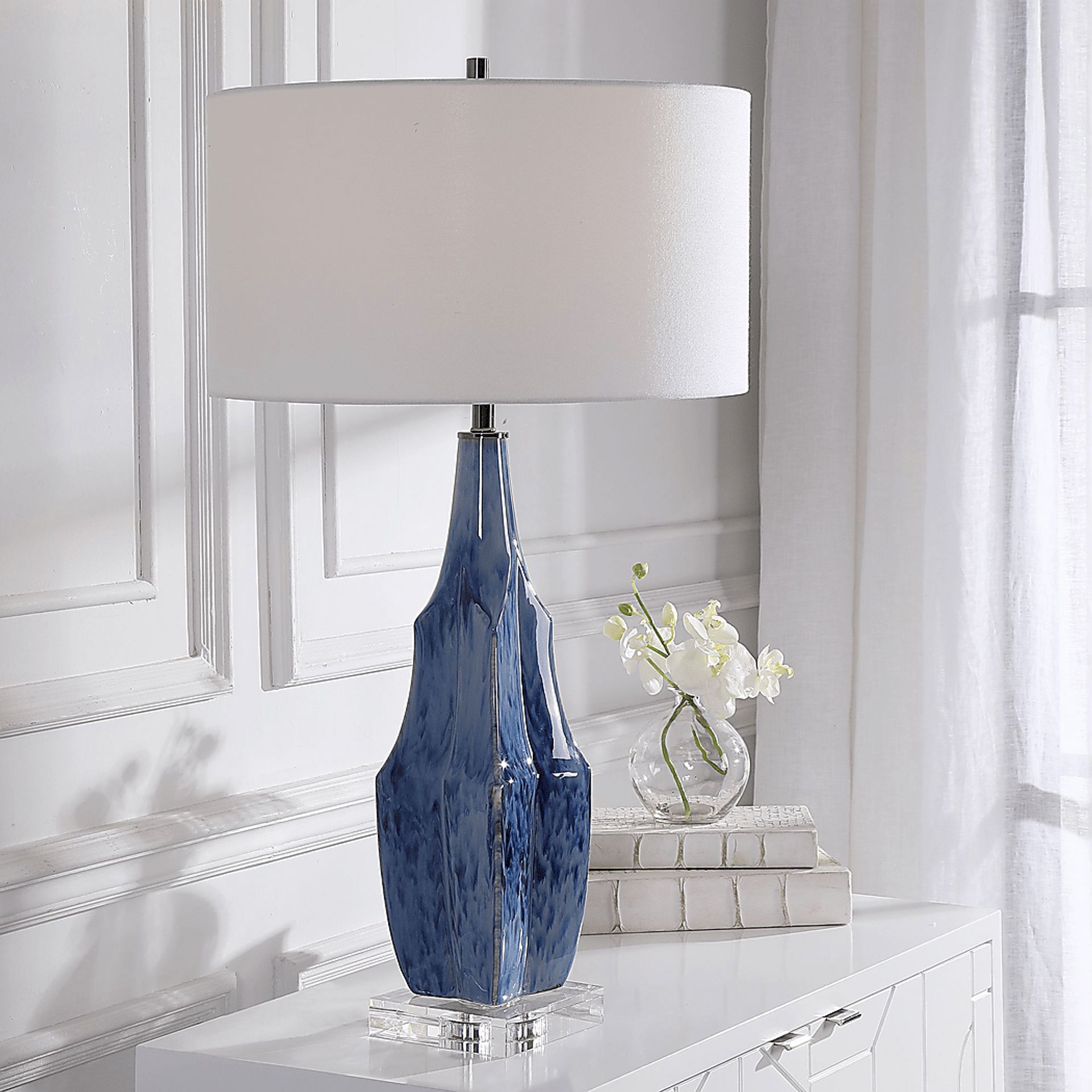 Beloit Place Indigo Lamp - Image 7