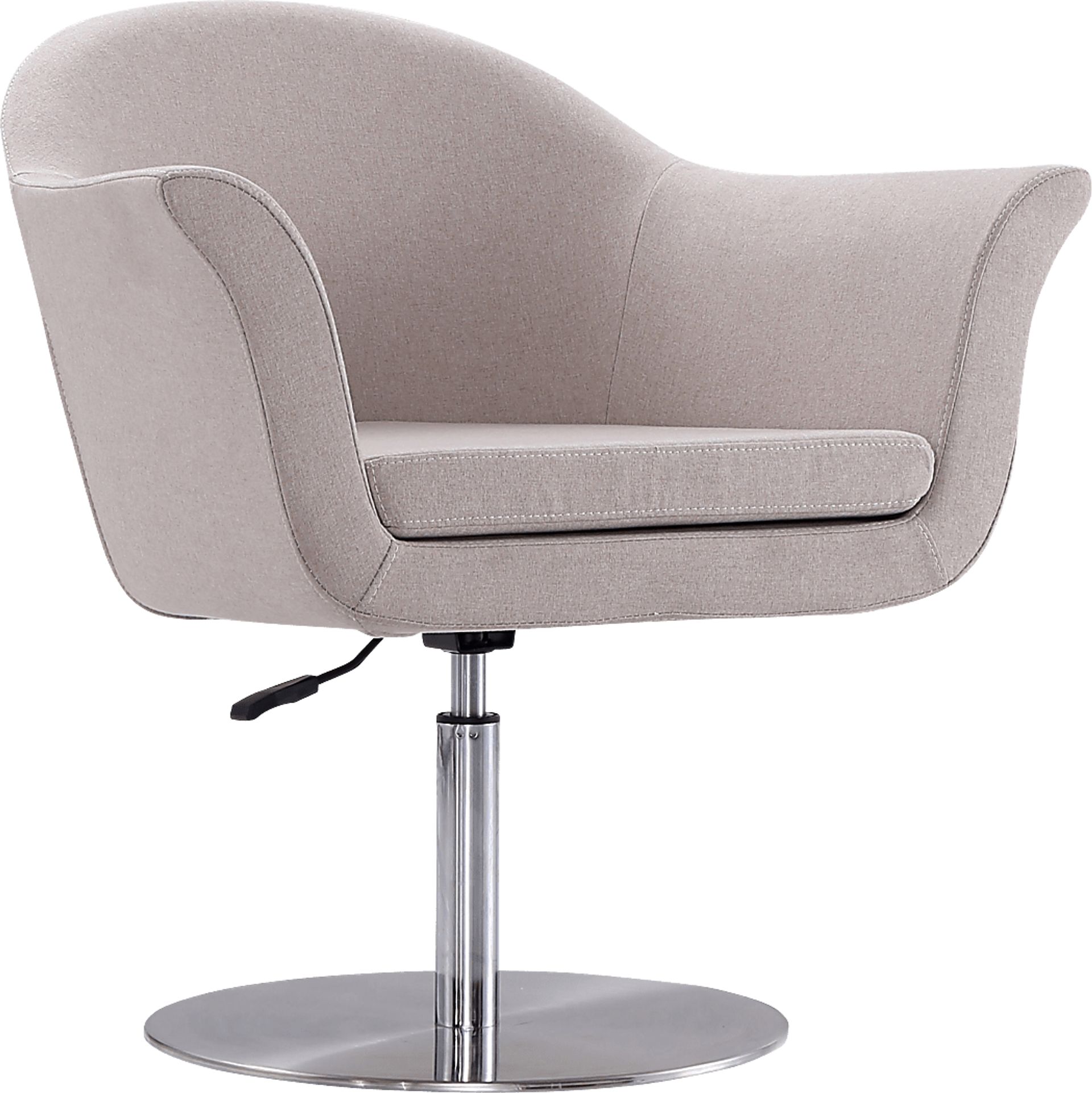 Belon Brown Swivel Accent Chair - Image 1