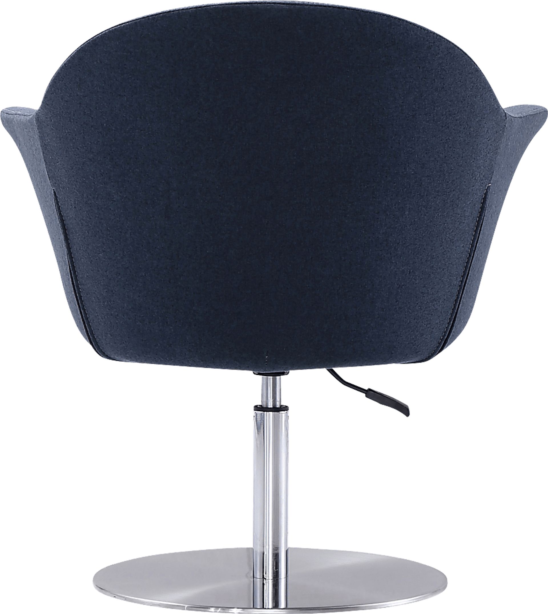 Belon Dark Blue Swivel Accent Chair - Image 5