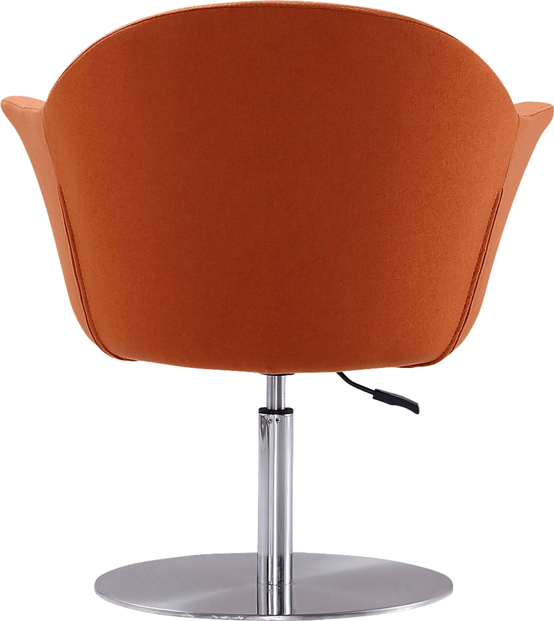 Belon Orange Swivel Accent Chair - Image 5