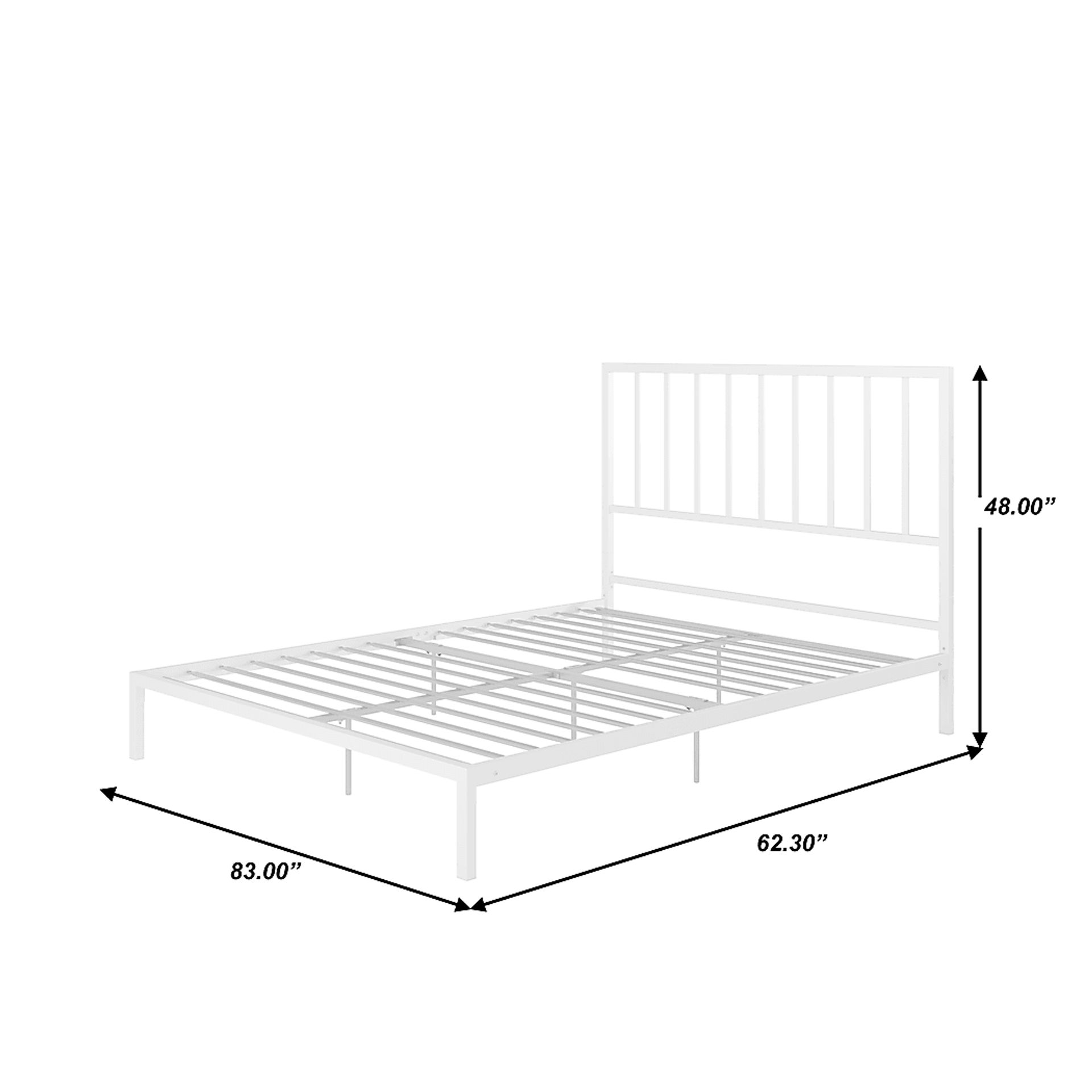 Belorna Gold Queen Platform Bed - Image 9