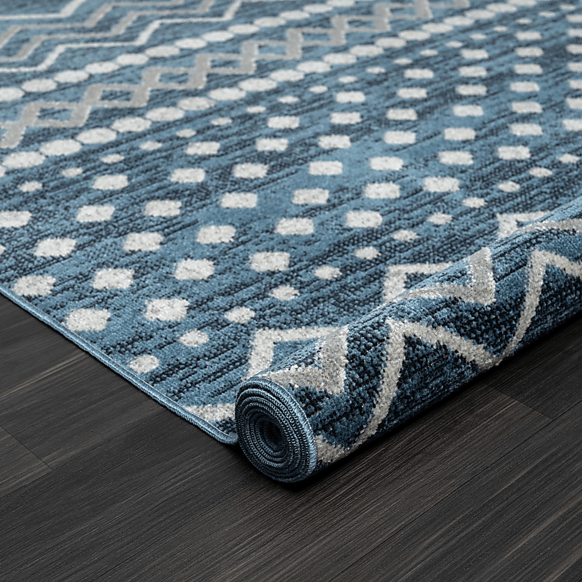 Belpine Navy 5' x 7' Rug - Image 7