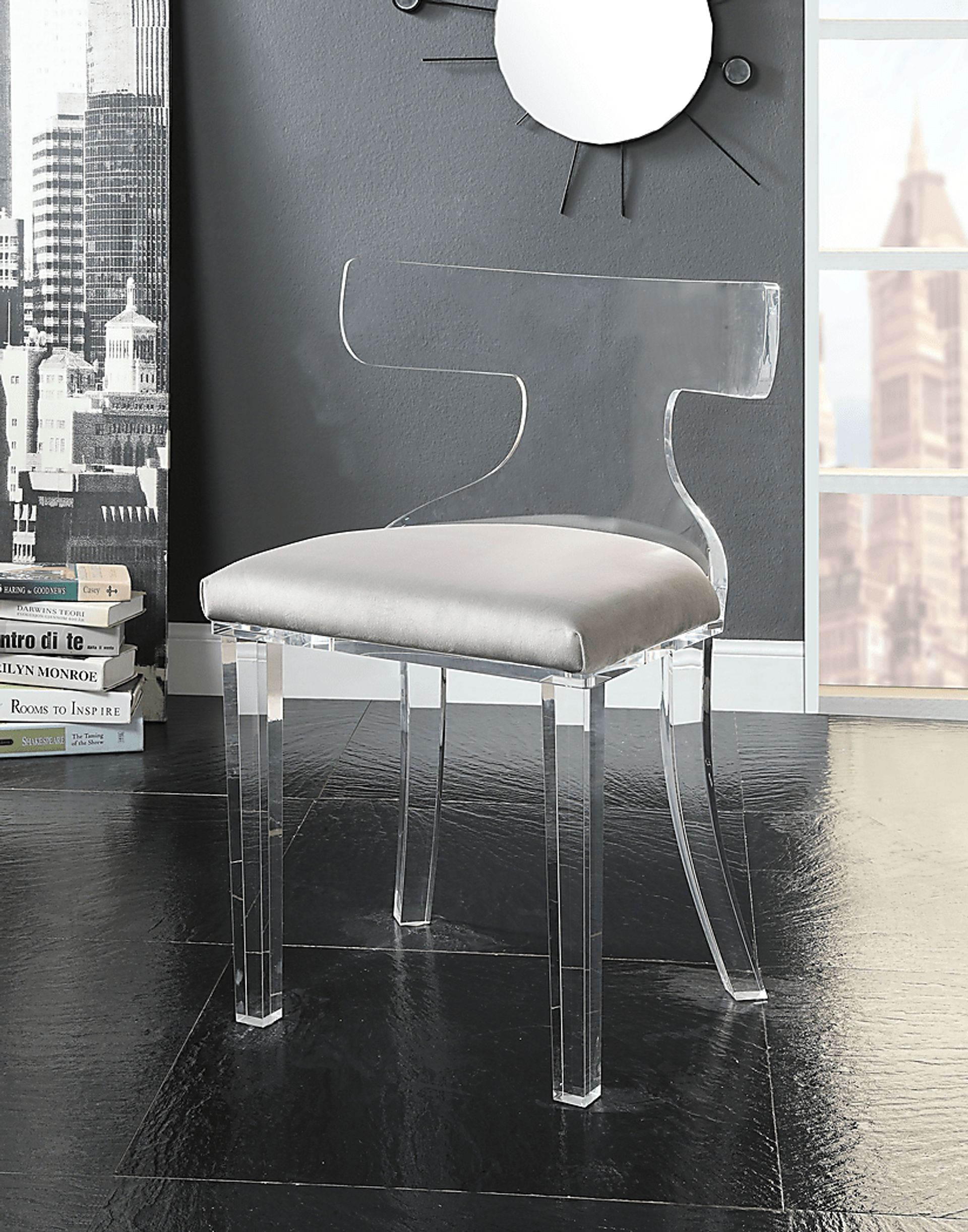 Belridge Gray Dining Chair - Image 2
