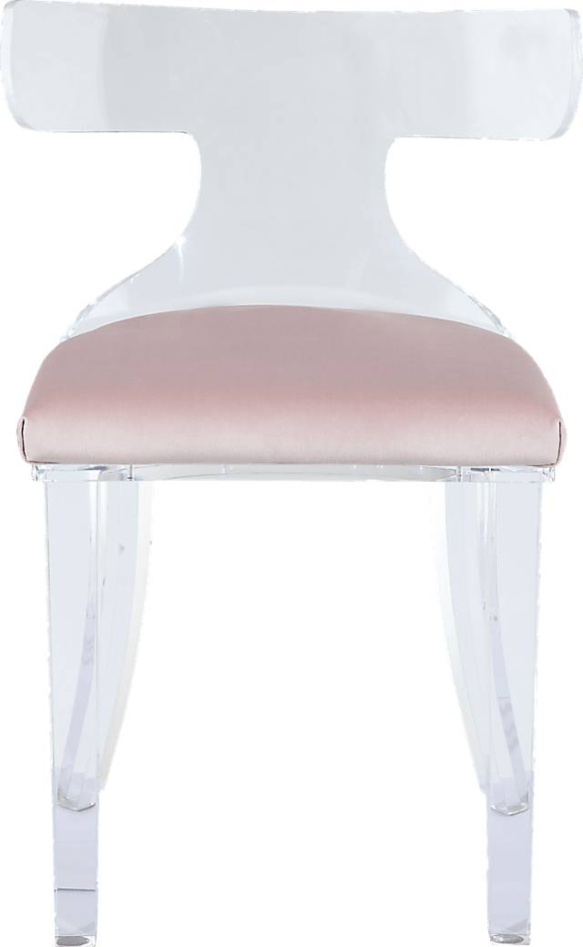 Belridge Light Pink Dining Chair - Thumbnail - Image 3