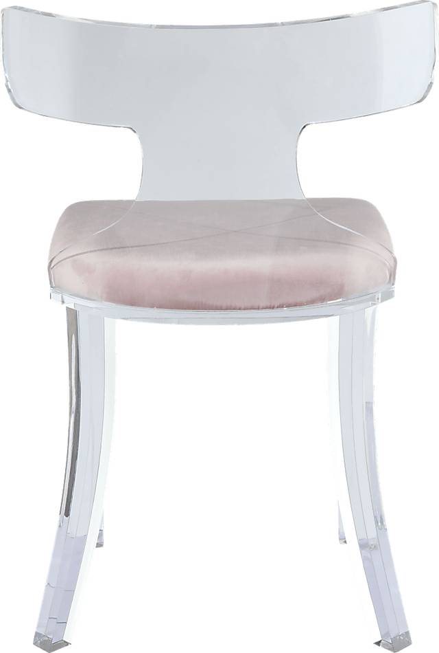 Belridge Light Pink Dining Chair - Thumbnail - Image 5