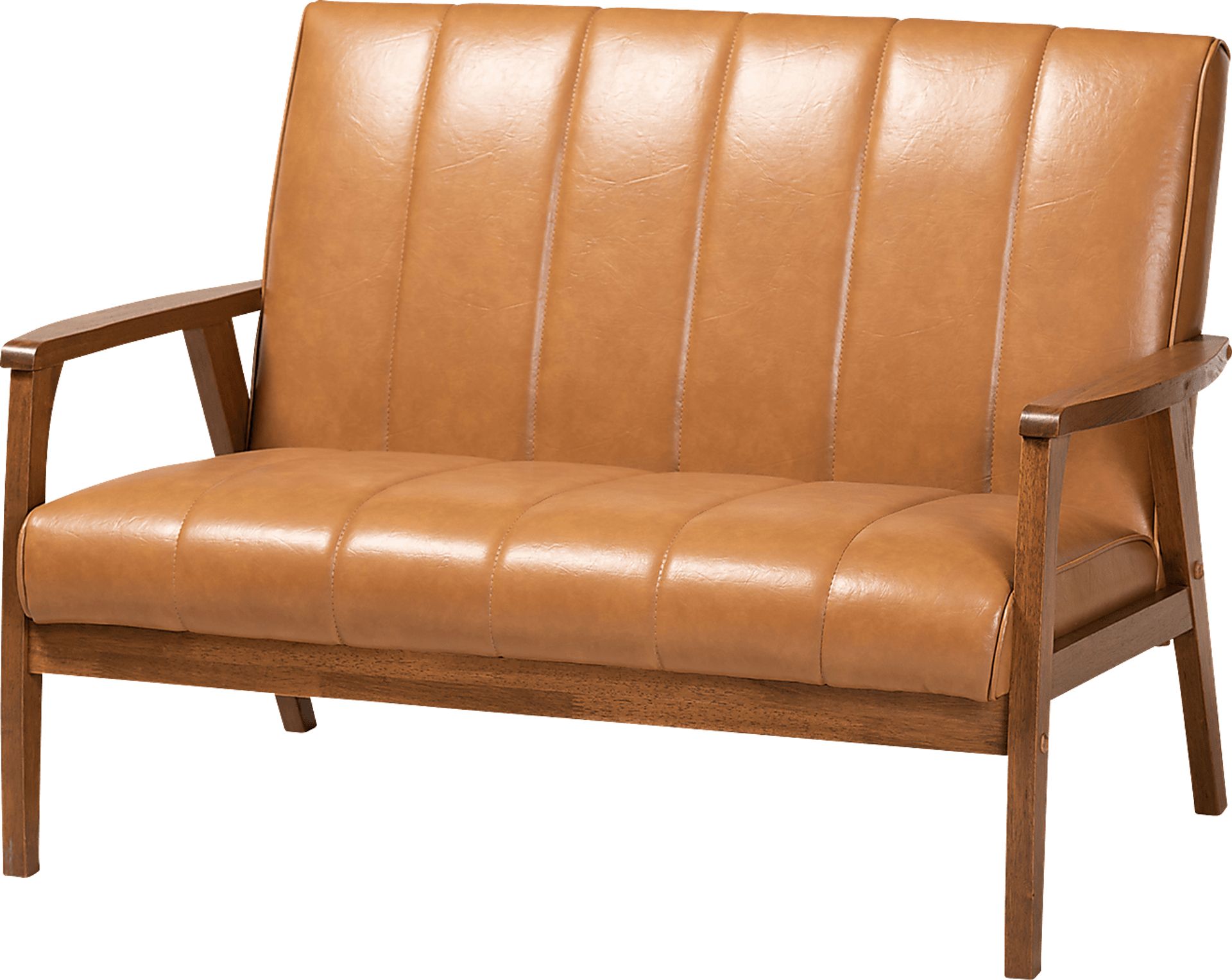 Belrue Beige Settee - Image 1
