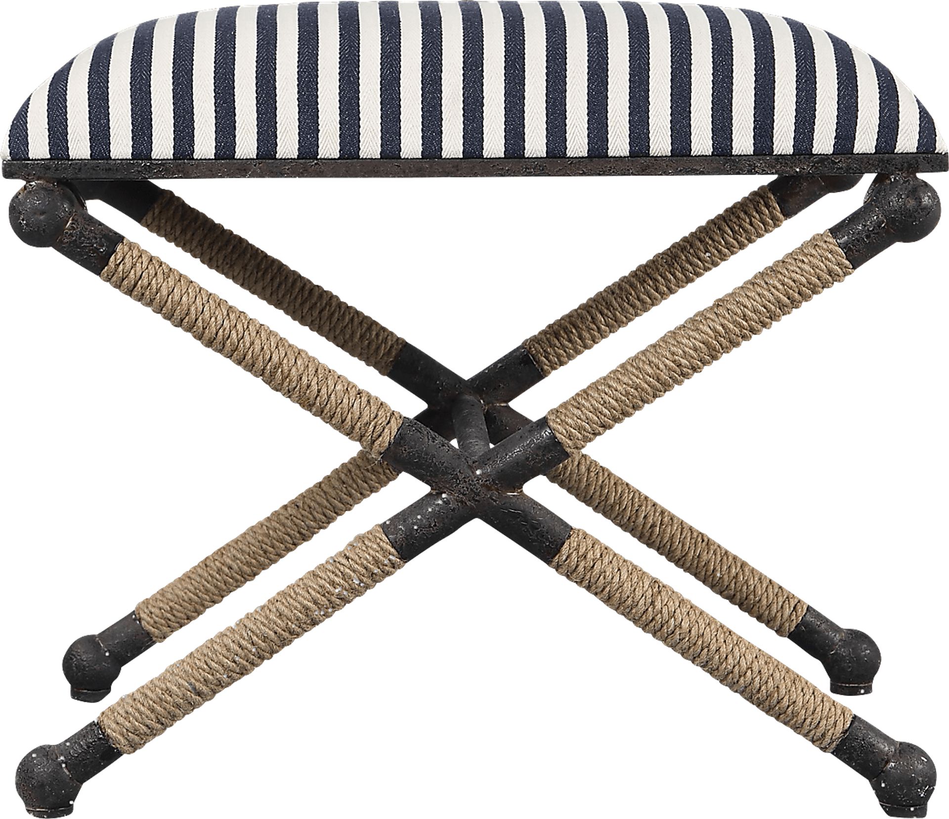Belsfield Navy Accent Bench - Image 6