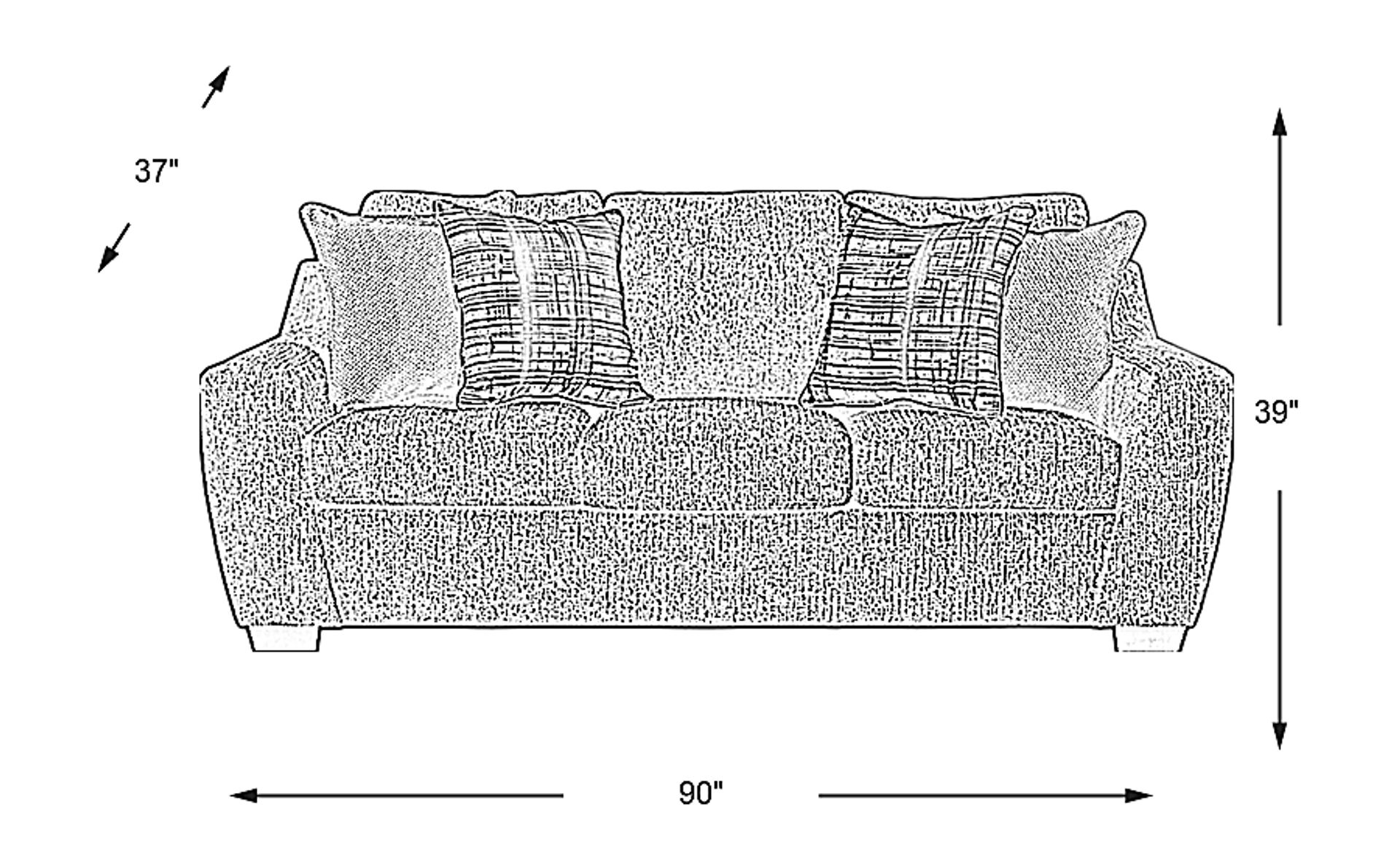 Dimension Image. Please refer to the Dimension Tab on this page for dimension details.