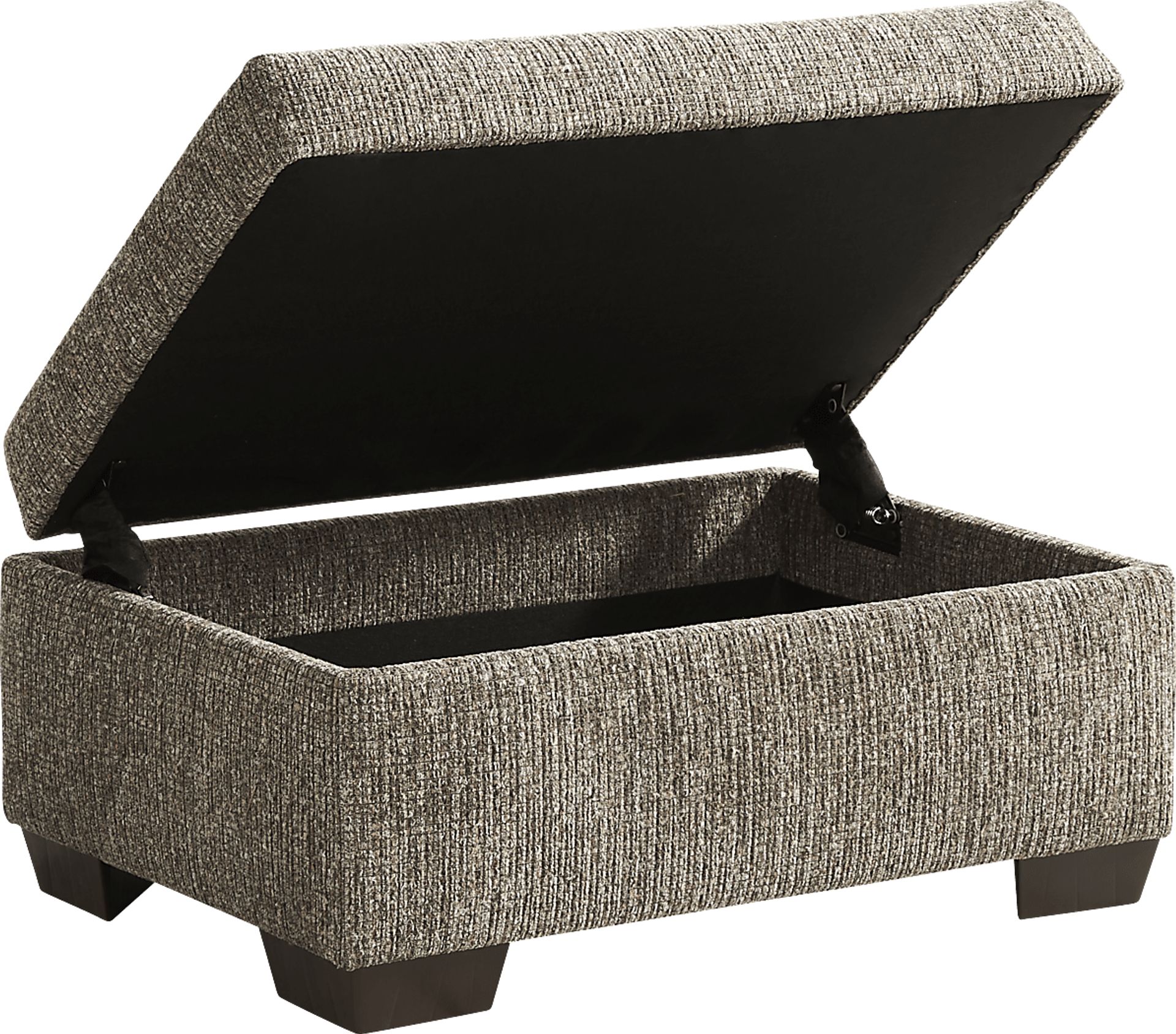Belton Lane Brown Storage Ottoman - Image 3